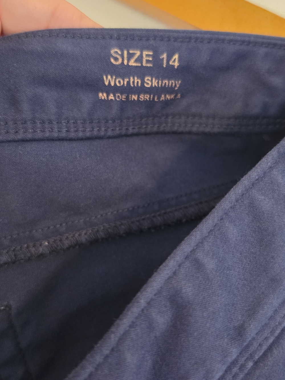 Lilly Pulitzer Navy Blue Straight Jeans - Picture 9 of 14